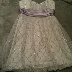 B. Darlin Sparkly Mini Dress